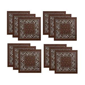 Hibaly 100% Cotton Classic Unisex Bandanas